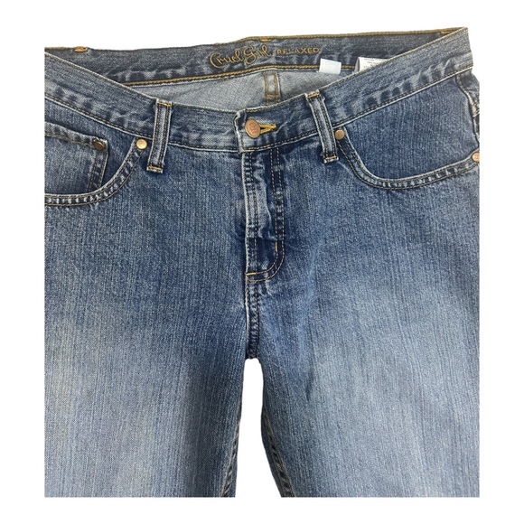 CRUEL GIRL Jeans Women's Straight Leg Denim Size 7 Relaxed Fit B804 - Picture 3 of 6